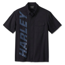 Load image into Gallery viewer, 96445-24vm Harley MEN`S HIGHSIDE MECHANIC SHIRT - HARLEY BLACK
