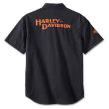 Load image into Gallery viewer, 96853-23vm Harley 96853-23VM MEN`S WHIPLASH SHIRT - BLACK BEAUTY
