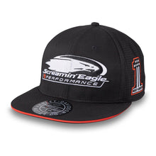 Load image into Gallery viewer, 97718-24vm Harley SCREAMIN` EAGLE FITTED BASEBALL CAP - HARLEY BLACK
