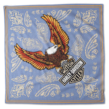 Load image into Gallery viewer, 97830-23vw Harley 97830-23VW CLASSIC EAGLE BANDANA - COLONY BLUE
