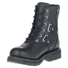 Load image into Gallery viewer, Harley wo-d93788 HARLEY Mens Stealth Carbon Lace 7-Inch Black Motorcycle Boots, D93788
